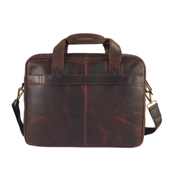 Brown Leather Laptop bag