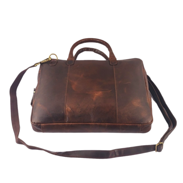 Genuine leather bag laptop